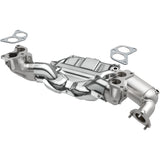 Catalytic Converter with Integrated Exhaust Manifold