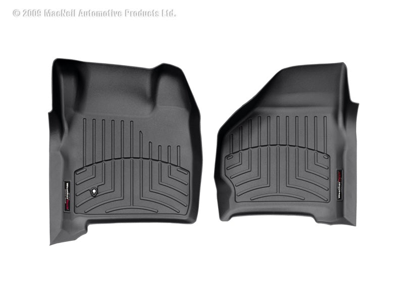 WeatherTech 99-07 Ford F250 Super Duty Crew Front FloorLiner - Black