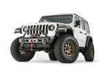 101330  -  WARN Elite Front Bumper for JL and JT; Stubby with welded grille guard tube