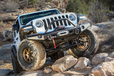 101337  -  WARN Elite Front Bumper for JL and JT; Full width with welded grille guard tube