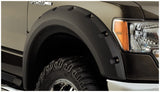 20927-02  -  Max Coverage Pocket/Rivet Style Fender Flares Black Smooth Finish 4-Piece Set