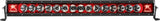 Radiance Plus LED Light Bar, Broad-Spot Optic, 30 Inch With Red Backlight