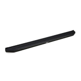 Stylized Running Boards; Black; 78 in. Length; Mount Kit Included;