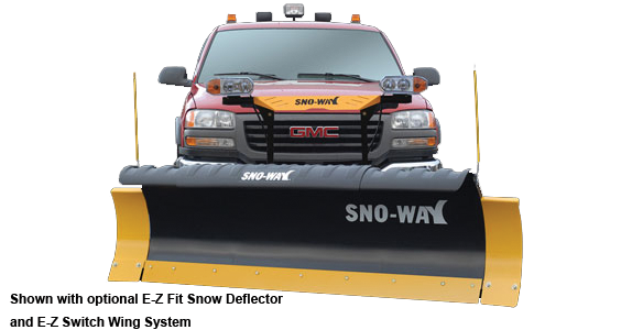 SnoWay 29HD Series Snow Plow 8' Steel Plow with down pressure