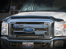 Load image into Gallery viewer, WeatherTech 11+ Ford Super Duty Stone and Bug Deflector - Dark Smoke