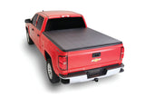 TFX2502  -  Hard Tri-Fold Lockable W/Tailgate Lock Black Vinyl Over Hard Board W/Alum Rails