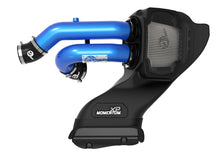 Load image into Gallery viewer, aFe 21-22 Ford F-150 Raptor V6-3.5L(tt) Momentum XP Cold Air Intake System Blue w/ Pro Dry S Filter