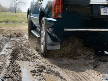 Load image into Gallery viewer, WeatherTech 14+ Chevrolet Silverado No Drill Mudflaps - Black