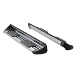 480743-580743  -  Polished Stainless Steel Side Entry Steps, Select Silverado, Sierra Crew Cab