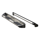 480744-581444  -  Polished Stainless Steel Side Entry Steps, Select Silverado, Sierra Crew Cab