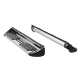 481142-581143  -  Polished Stainless Steel Side Entry Steps, Select Silverado, Sierra Extended Cab