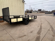 Load image into Gallery viewer, 6x14 Utility Trailer with Angle Iron Sides - Quality Steel and Aluminum  - Model 7414AN3.5KSA