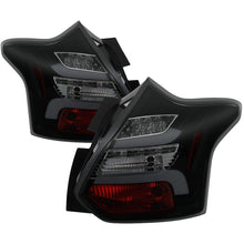 Load image into Gallery viewer, Spyder 12-14 Ford Focus 5DR LED Tail Lights - Black Smoke (ALT-YD-FF12-LED-BSM)