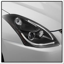 Load image into Gallery viewer, Spyder Nissan Altima 4Dr 10-12 Projector Headlights Light DRL LED Halo Blk PRO-YD-NA104D-LTDRL-BK