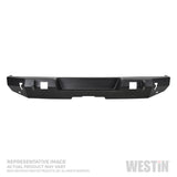 59-82065  -  WJ2 Rear Bumper; Steel; Textured Black; Incl. Hardware Kit;