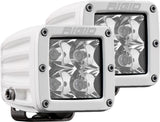 602213  -  D-Series PRO LED Light, Spot Optic, Surface Mount, White Housing, Pair