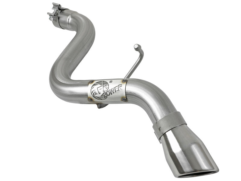 aFe MACH Force-Xp Axle-Back Exhaust System w/Polished Tip 18-20 Jeep Wrangler L4-2.0T / V6-3.6L