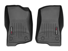 Load image into Gallery viewer, WeatherTech 2018+ Jeep Wrangler Unlimited Front FloorLiner - Black