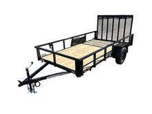Load image into Gallery viewer, 6x12 Utility Trailer with Angle Iron Sides - Quality Steel and Aluminum  - Model 7412ANSA3.5K