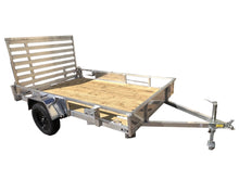 Load image into Gallery viewer, 6x10 Aluminum Utility Trailer made by Quality Steel and Aluminum  - Model 7410ALSL3.5KSA