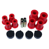 8.3142R  -  Control Arm Bushing Set; Front; Red;
