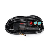 84002  -  Universal wiring harness for auxiliary LED lamps to vehicle battery.