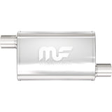 11266  -  Straight-Through Performance Muffler; 2.5in. Offset/Offset;  4x18x9 Body