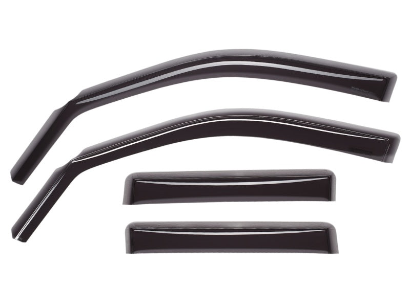 WeatherTech 2015 Volkswagen Golf Front and Rear Side Window Deflectors - Dark Smoke