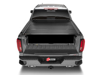 Load image into Gallery viewer, BAKFlipF1_21GMC_Sierra_RearHeadOn_Closed_TailgateOpen.jpg