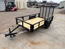 Load image into Gallery viewer, 5x12 Utility Trailer with Angle Iron Sides - Quality Steel and Aluminum  - Model 6212ANSA3.5K