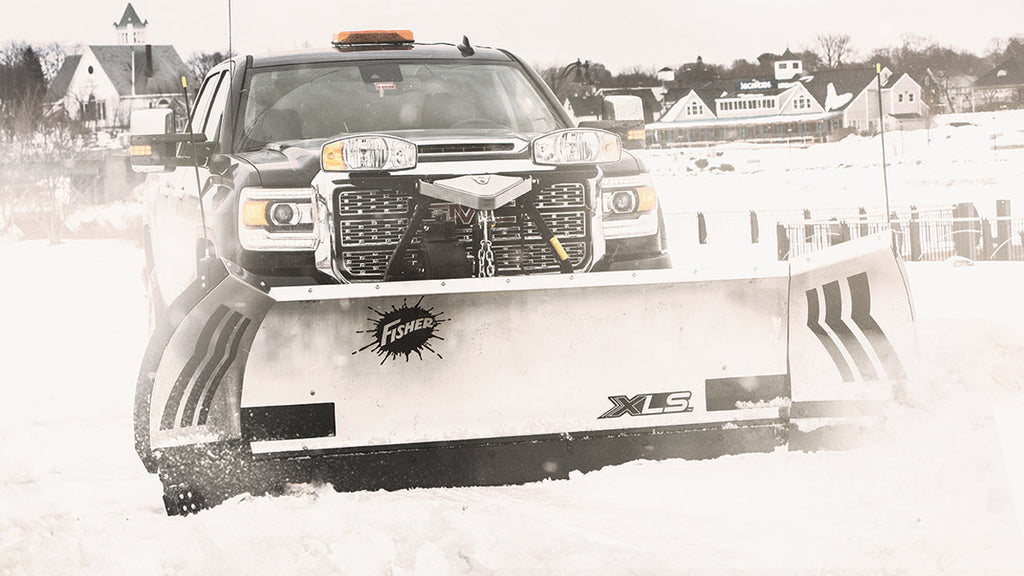 XLS Fisher Winged snow plow