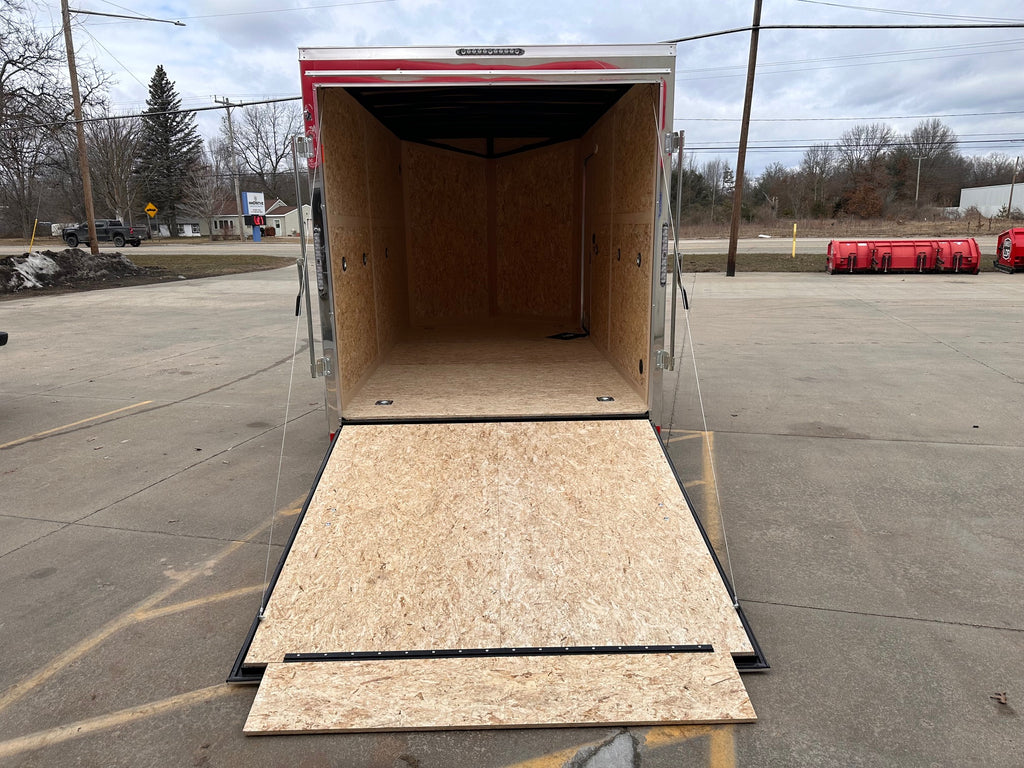 Enclosed Cargo Trailer 7x14 with ramp door - HLAFT714TA2