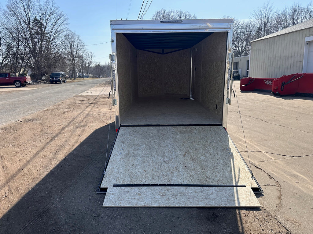 Enclosed Cargo Trailer 7x16 with ramp door - HLAFTX716TA2