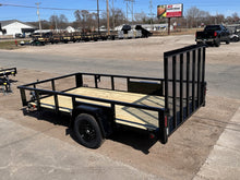 Load image into Gallery viewer, 6x12 Utility Trailer with Angle Iron Sides - Quality Steel and Aluminum  - Model 7412ANSA3.5K