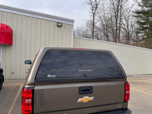 Load image into Gallery viewer, Used Chevy Silverado 2014-2018 Crew 5.8&#39; extra short bed used topper LOCATION:  N-3-1  CODE: CPZ