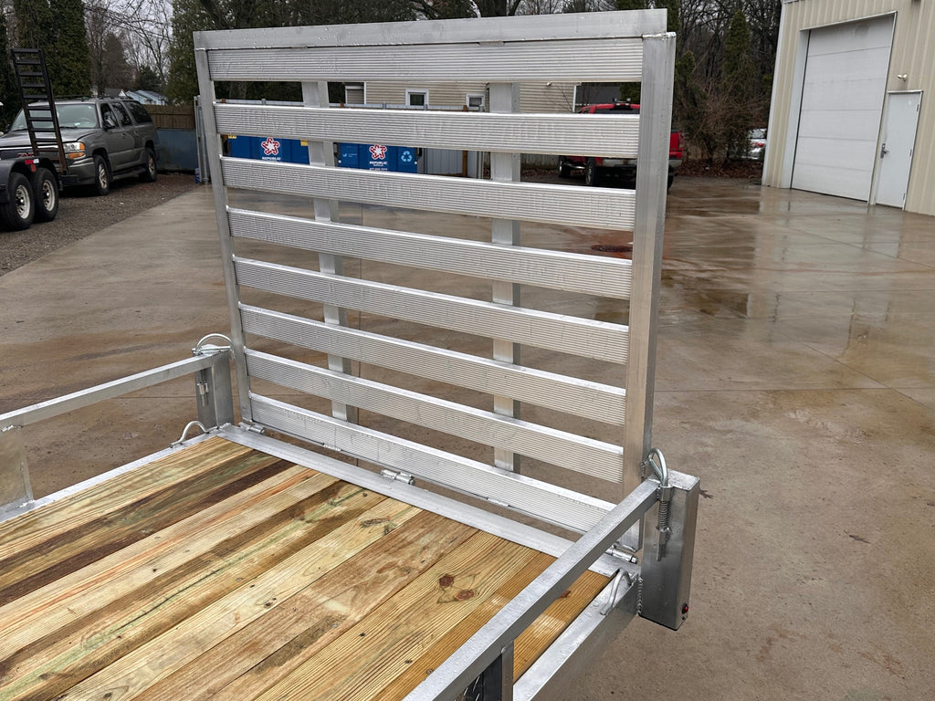 5x10 Aluminum Utility Trailer made by Quality Steel and Aluminum  - Model 6210ALSLSA3.5K