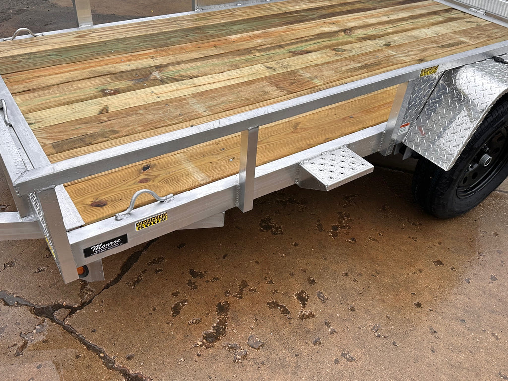 5x10 Aluminum Utility Trailer made by Quality Steel and Aluminum  - Model 6210ALSLSA3.5K
