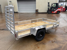 Load image into Gallery viewer, 5x10 Aluminum Utility Trailer made by Quality Steel and Aluminum  - Model 6210ALSLSA3.5K