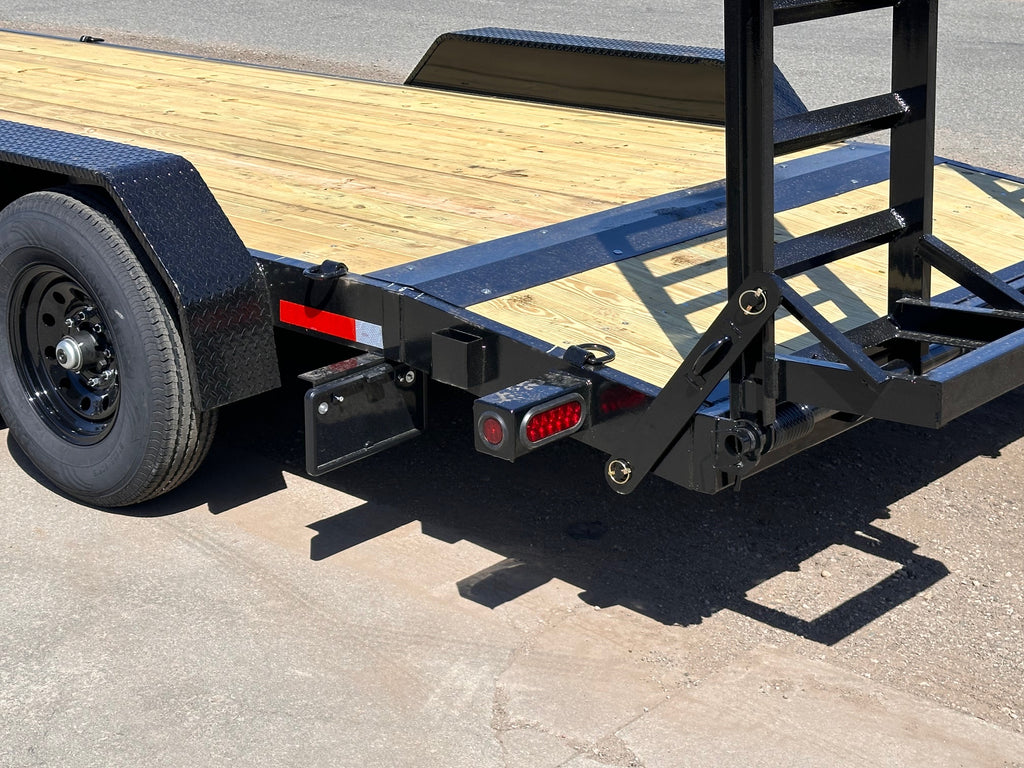 Equipment Hauler Trailer 20ft with 14K weight rating by Quality Steel and Aluminum - Model 8320EH14K