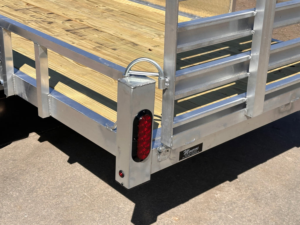 6x10 Aluminum Utility Trailer made by Quality Steel and Aluminum  - Model 7410ALSL3.5KSA