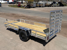 Load image into Gallery viewer, 5x12 Aluminum Utility Trailer made by Quality Steel and Aluminum  - Model 6212ALSLSA3.5K