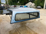 Used  Fiberglass Truck Cap White Ford Short bed 70-96  ode: CNMDM2 Location: B-5-3