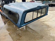 Load image into Gallery viewer, Used  Fiberglass Truck Cap White Ford Short bed 70-96  ode: CNMDM2 Location: B-5-3