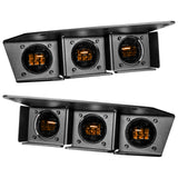 5890-005  -  ORACLE Lighting 2021-2024 Ford Bronco Triple LED Fog Light Kit for Steel Bumper