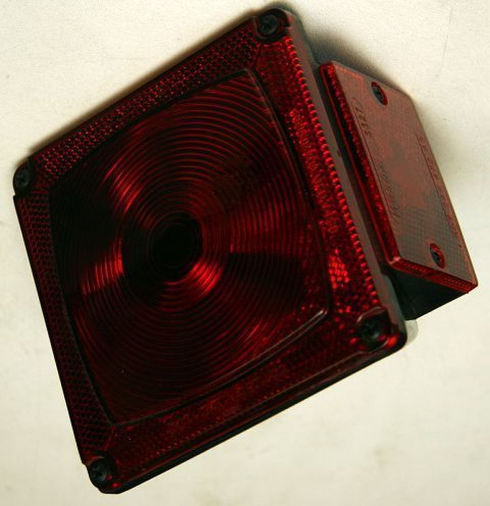 Peterson 4" Square Passenger Side Tail Light- Under 80" #440L