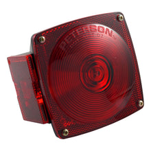 Load image into Gallery viewer, Peterson 4&quot; Square Passenger Side Tail Light- Under 80&quot; #440L