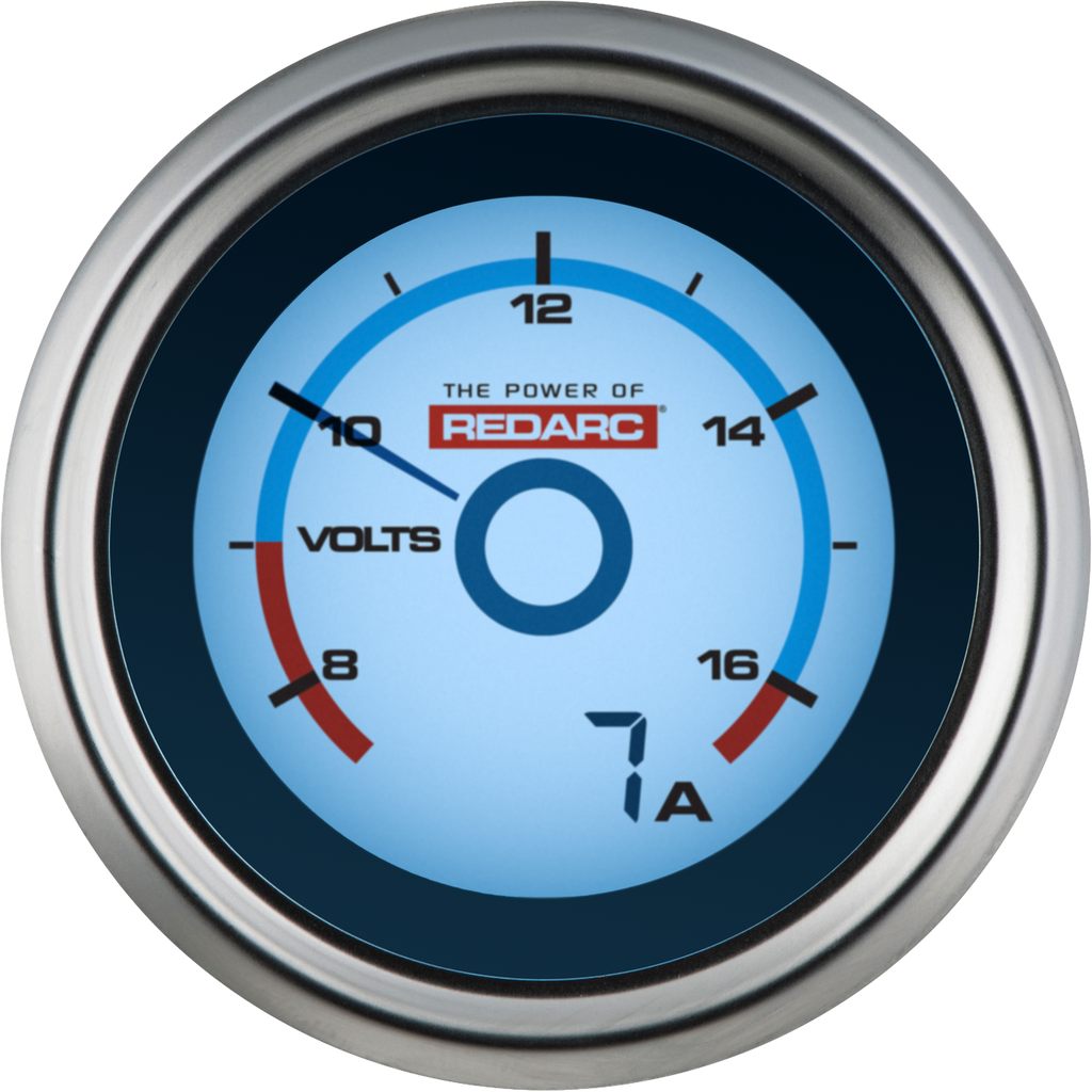 G52-VA  -  Single Bat. Voltage Gauge