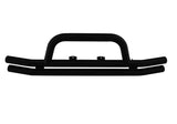 86620  -  Double Tube Bumper Black - Front with Hoop