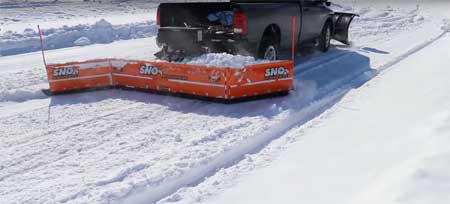 Sno Power HW16 Back Blade Pull Plow 16' 180Z