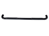 1130302043  -  3 Inch Round Bent Powder Coated Black Steel Without End Caps Rocker Panel Mount